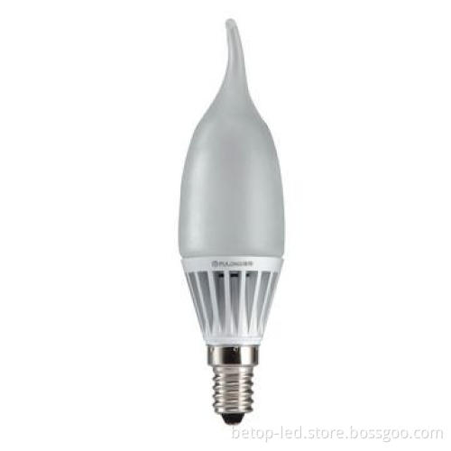 400lm 5W E14 LED flame light bulb